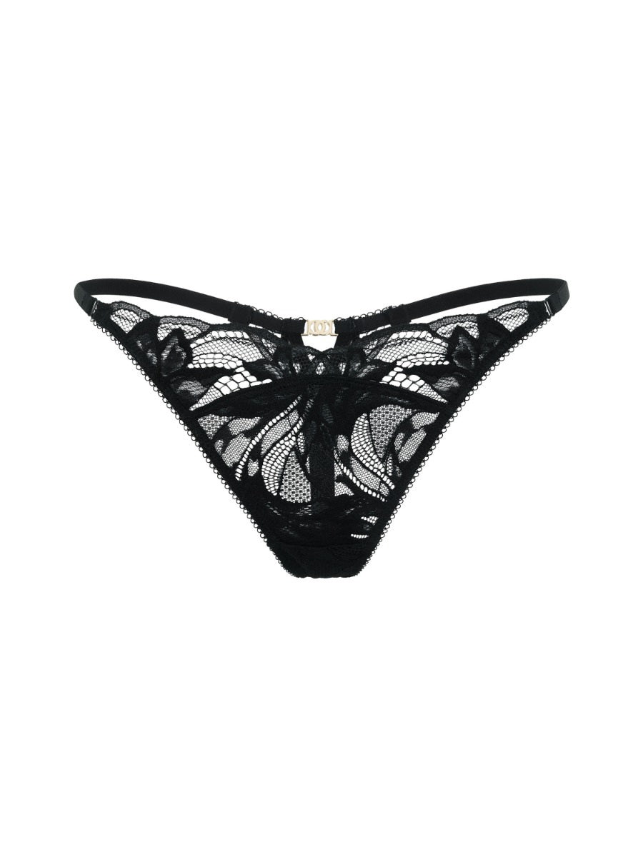 GOSSARD - Lace Soiree Thong - Black