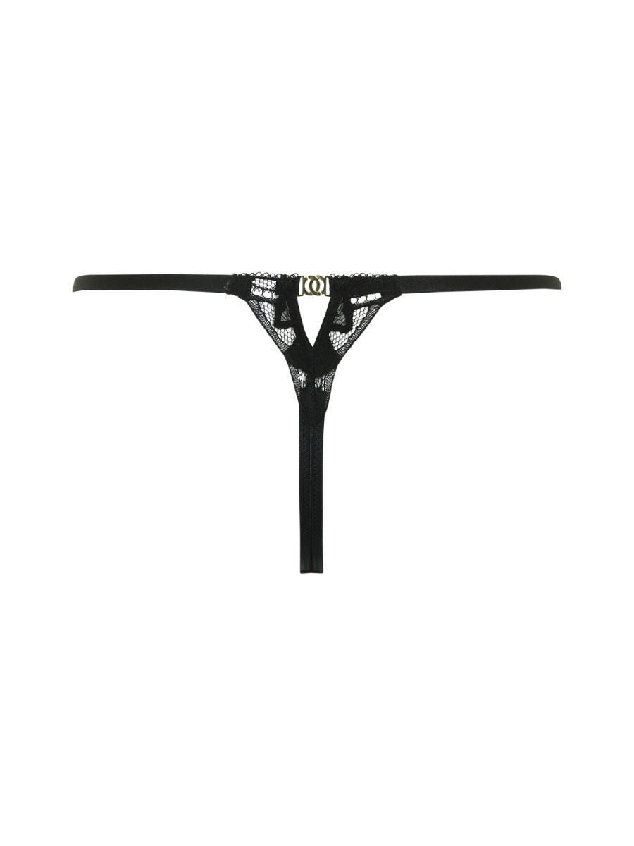 GOSSARD - Lace Soiree Thong - Black