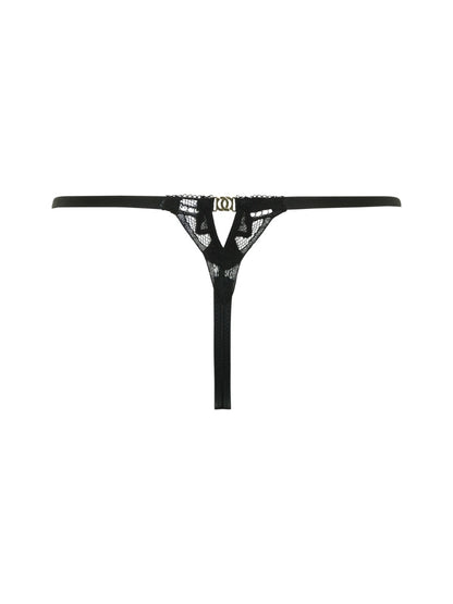 GOSSARD - Lace Soiree Thong - Black