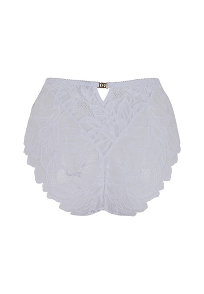 GOSSARD - Lace Soiree High Waist Brief - White