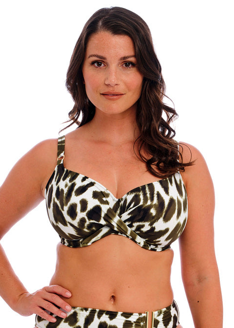 FANTASIE - CABO VERDE FULL CUP BIKINI TOP IN CACTUS