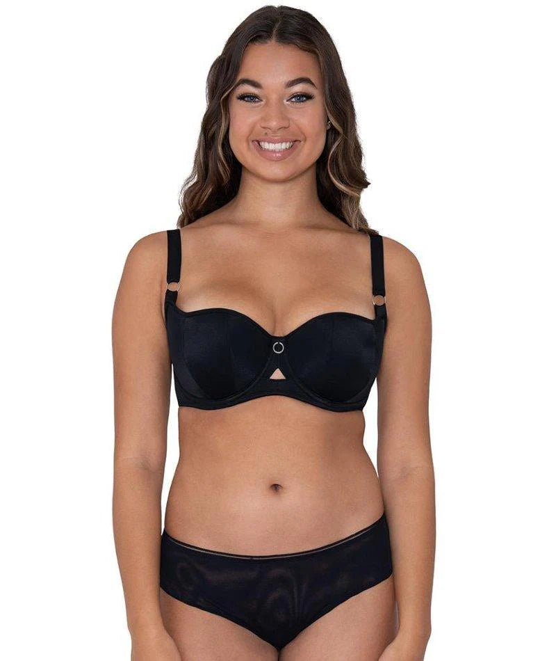 CURVY KATE - Boost Me Up Padded Balcony Bra in Black