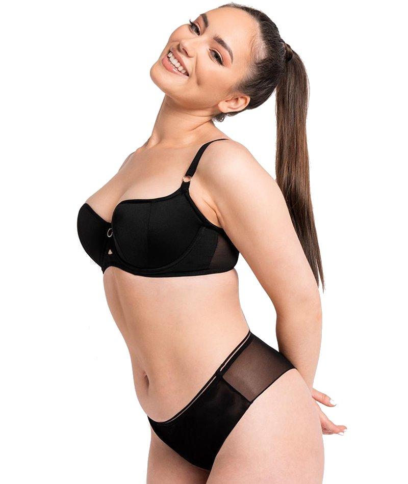 CURVY KATE - Boost Me Up Padded Balcony Bra in Black