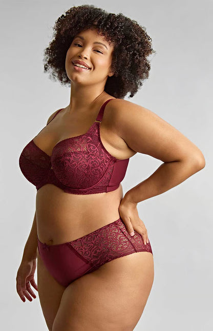 SCULPTRESSE - ESTEL FULL CUP BRA IN Cherry Red