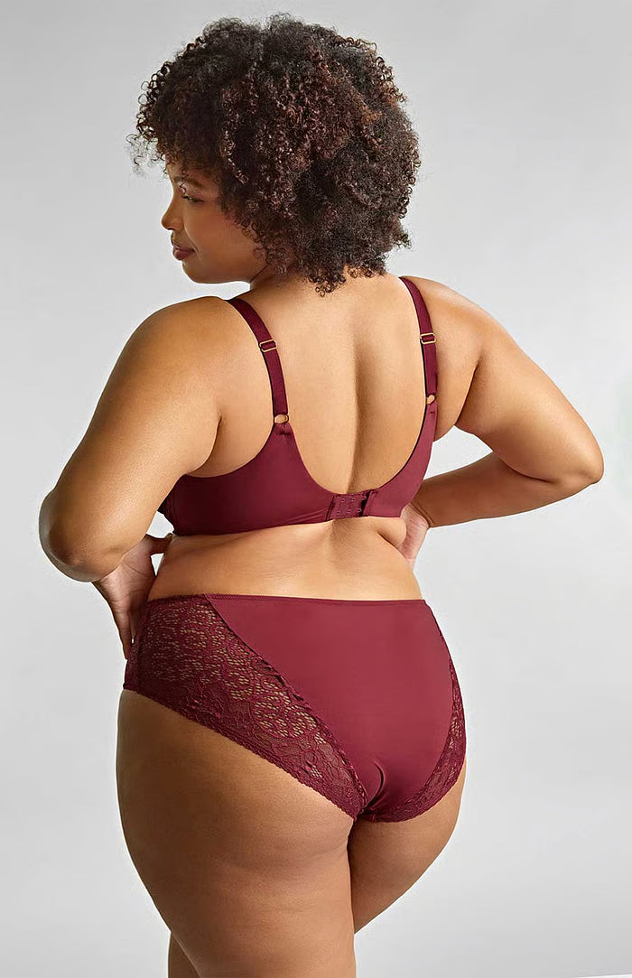 SCULPTRESSE - ESTEL FULL CUP BRA IN Cherry Red