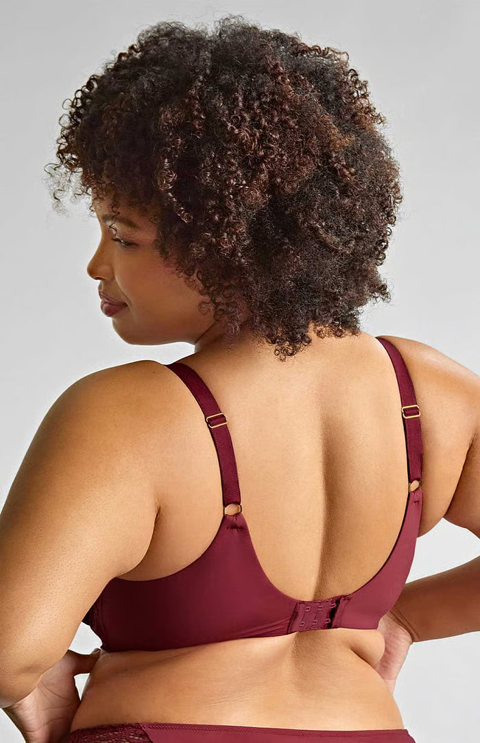 SCULPTRESSE - ESTEL FULL CUP BRA IN Cherry Red