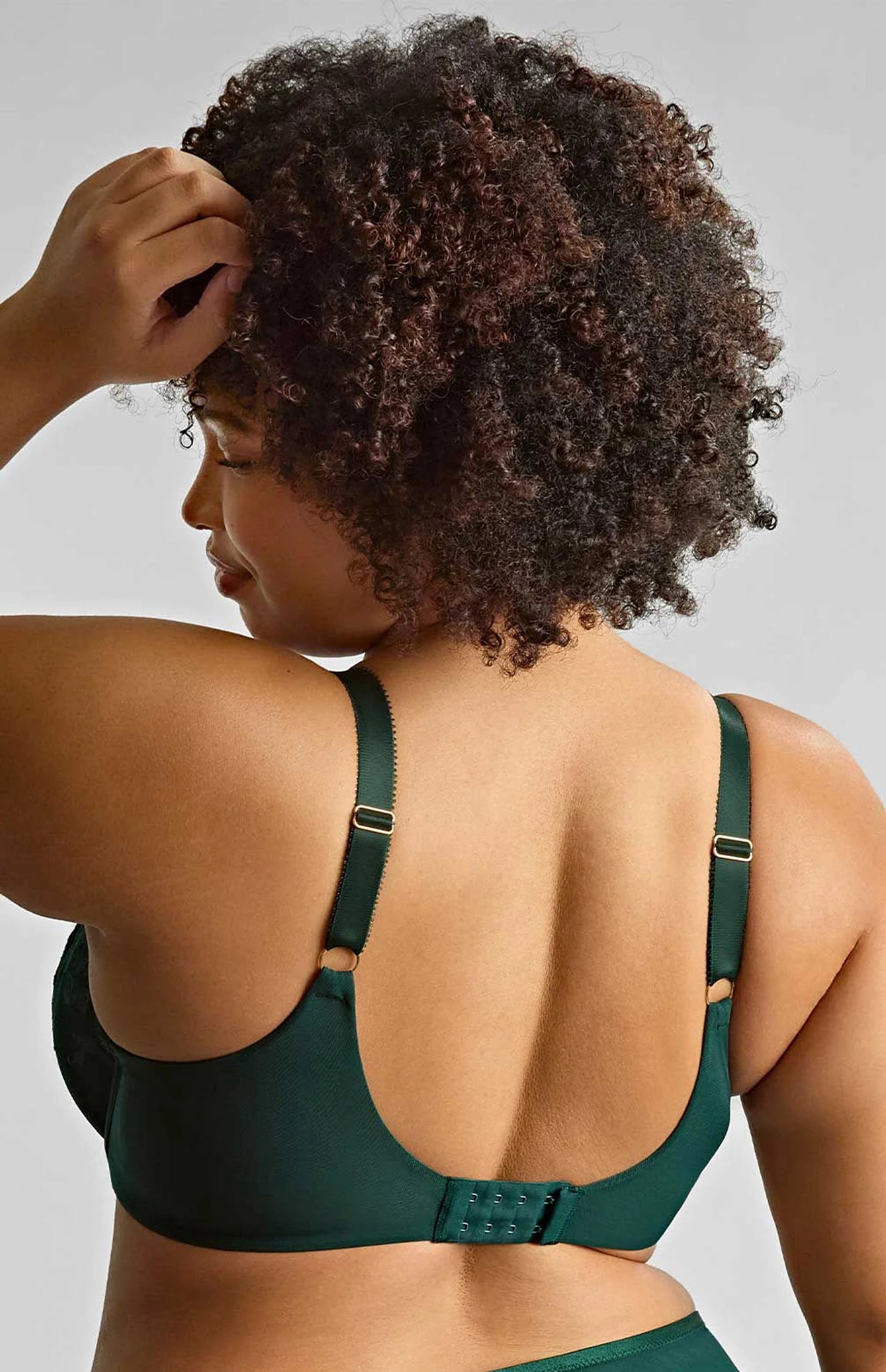 SCULPTRESSE - JOSEPHINE FULL CUP BRA IN Forest Green