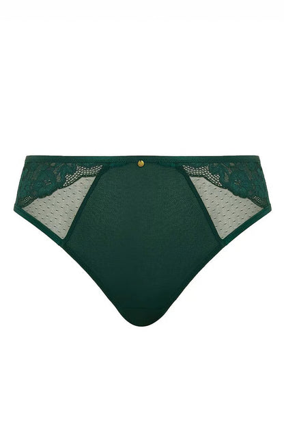 SCULPTRESSE - JOSEPHINE BRIEF IN Forest Green