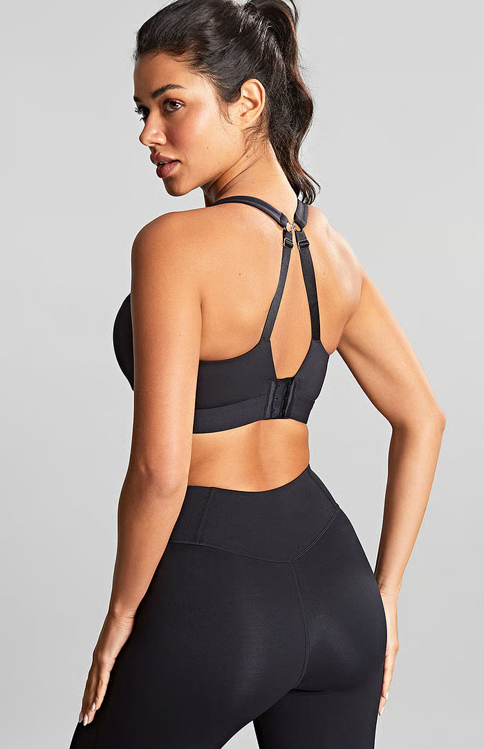 PANACHE - Endurance WIRED SPORTS BRA IN BLACK
