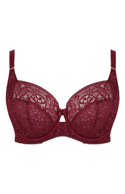 SCULPTRESSE - ESTEL FULL CUP BRA IN Cherry Red