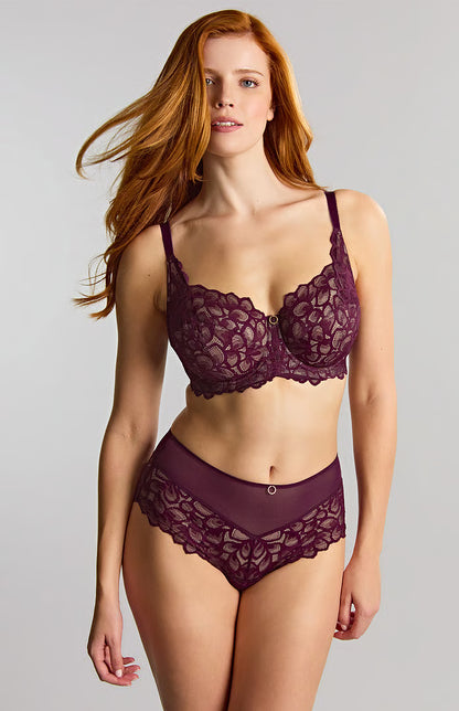 PANACHE - ALLURE DEEP BRIEF IN plum