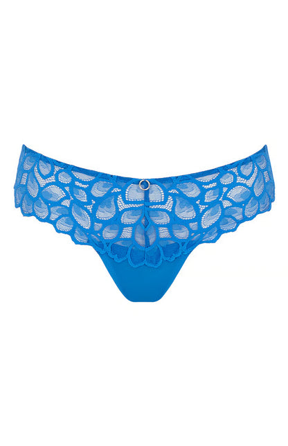 PANACHE - ALLURE Thong IN azure blue