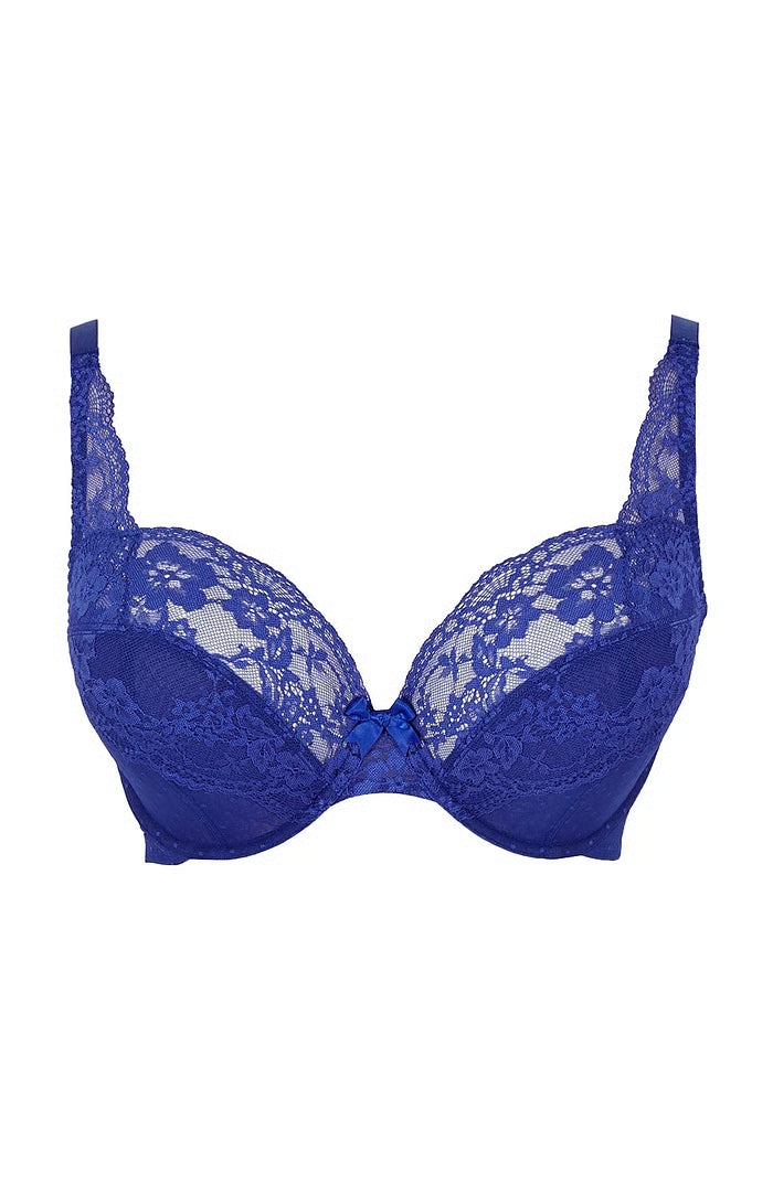 PANACHE - Heidi High Apex Plunge Bra in Indigo