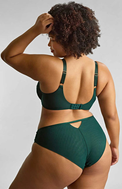 SCULPTRESSE - JOSEPHINE FULL CUP BRA IN Forest Green