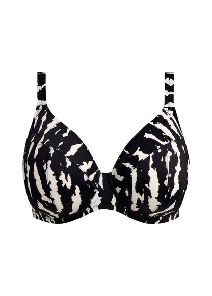 Elomi - Echo Shell Plunge Bikini Top in Black