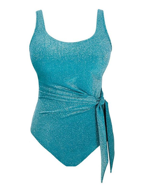 PANACHE - Gigi Swimsuit in Sparkle Teal