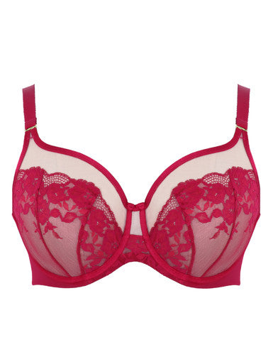 SCULPTRESSE - JOSEPHINE FULL CUP BRA IN MAGENTA AND LATTE