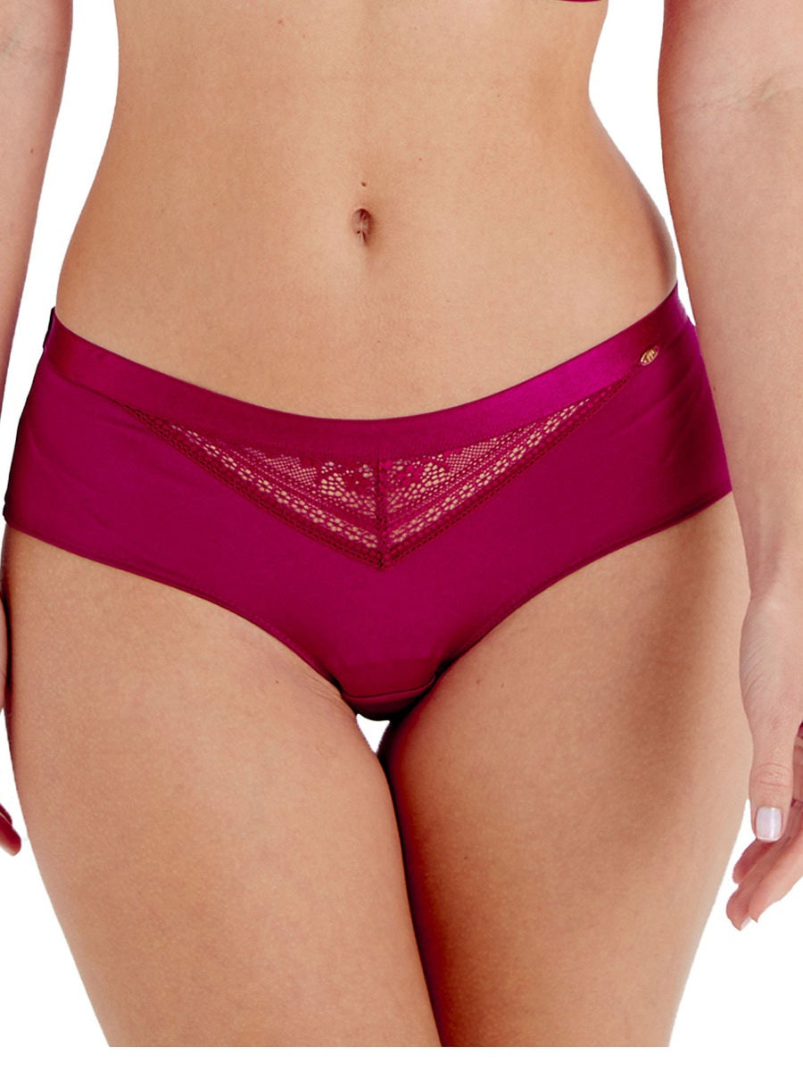 PRETTY POLLY - Botanical Lace Short - Fuchsia