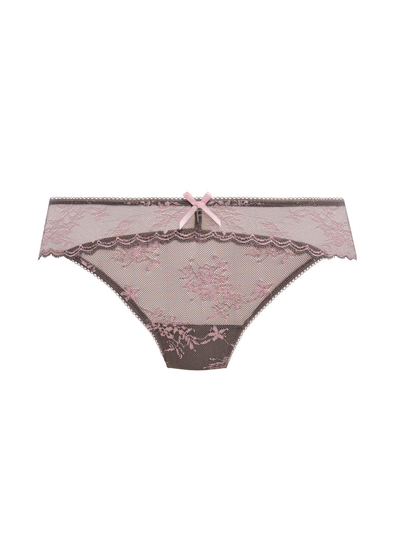 FREYA - OFFBEAT DECADENCE BRIEF IN GREY AND PINK