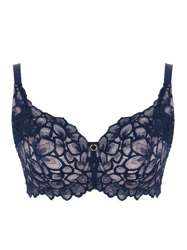 PANACHE - ALLURE FULL CUP BRA IN NAVY