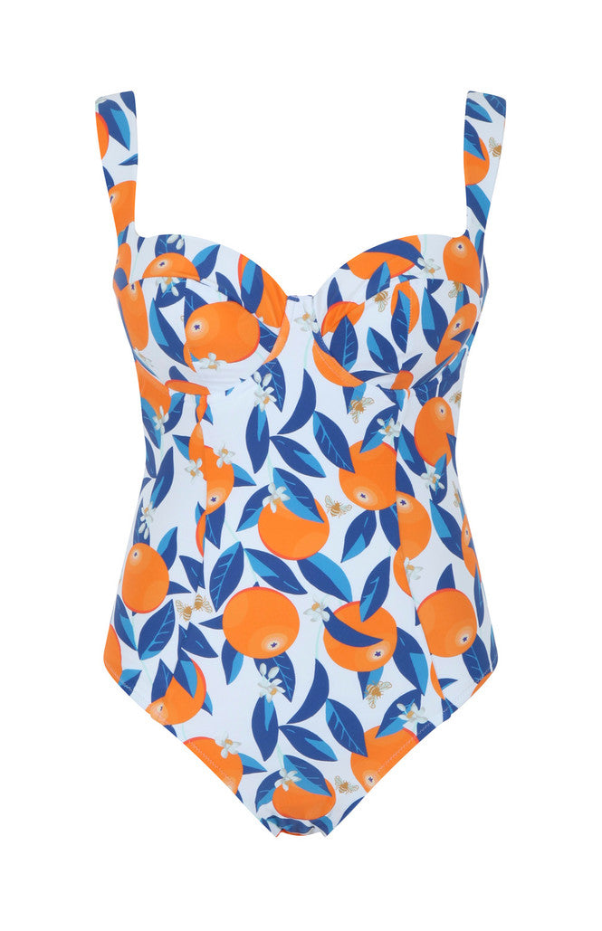 PANACHE - MONICA BALCONY SWIMSUIT IN SICILY