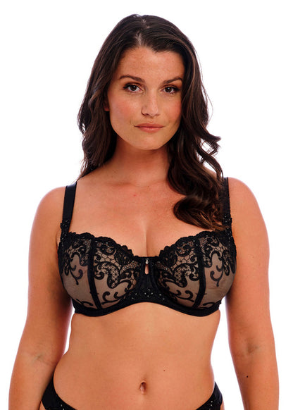 FANTASIE - PORTIA BALCONETTE BRA IN BLACK