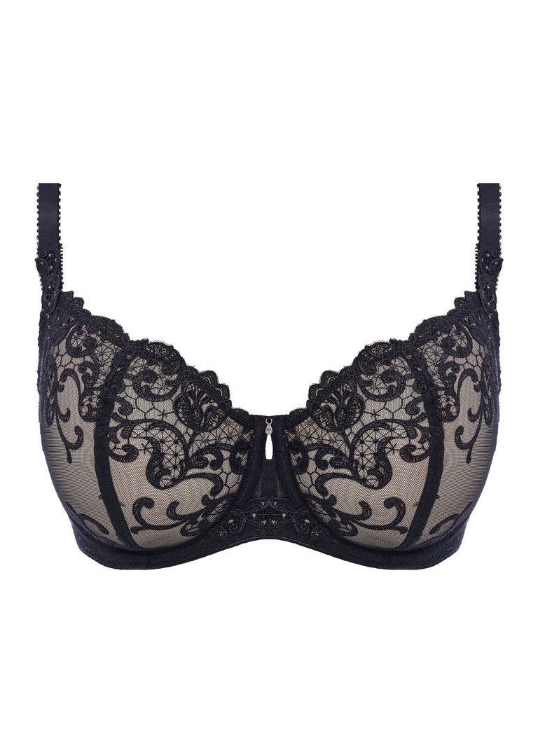 FANTASIE - PORTIA BALCONETTE BRA IN BLACK