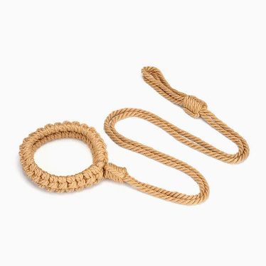 ANON SECRETS - SHIBARI ROPE COLLAR AND LEASH – Anon Lingerie