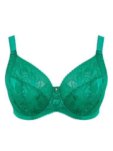 SCULPTRESSE - DREAM PLUNGE BRA IN EMERALD