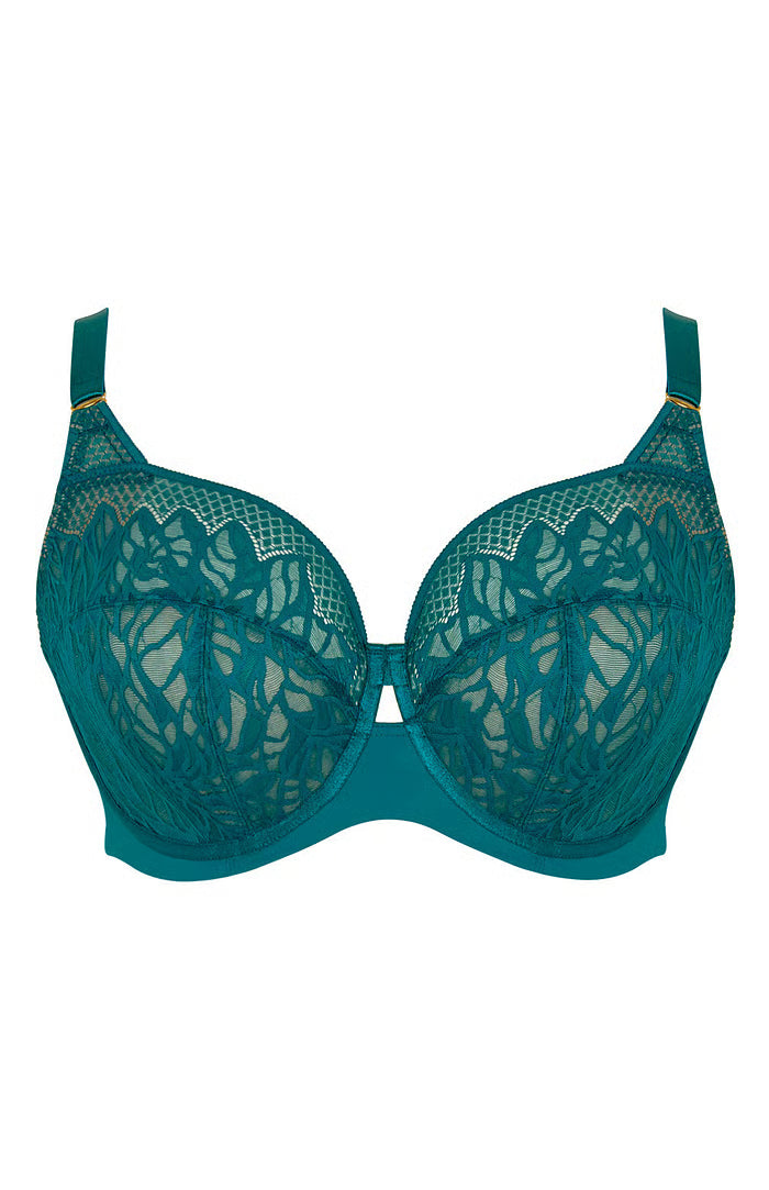 SCULPTRESSE - Sophia Full Cup Bra in Teal Blue