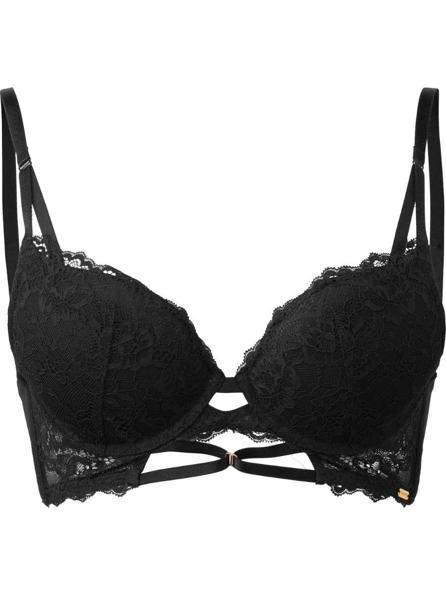 GOSSARD - SUSPENSE LONGLINE BRA IN BLACK