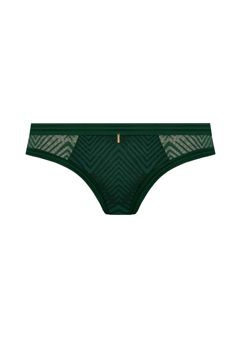 FREYA - TAILORED BRAZILIAN BRIEF IN DEEP EMERALD