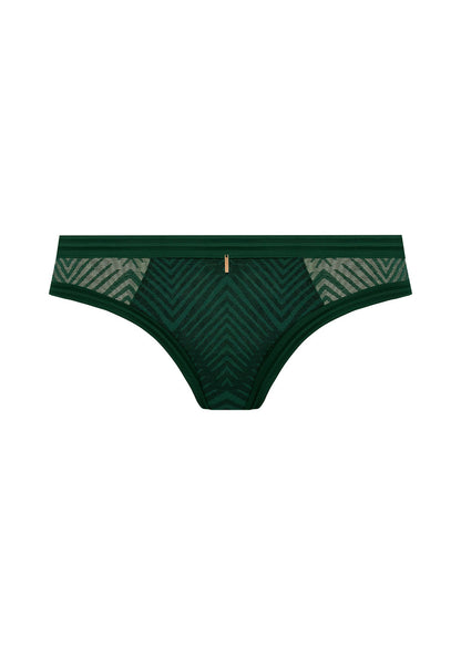 FREYA - TAILORED BRAZILIAN BRIEF IN DEEP EMERALD