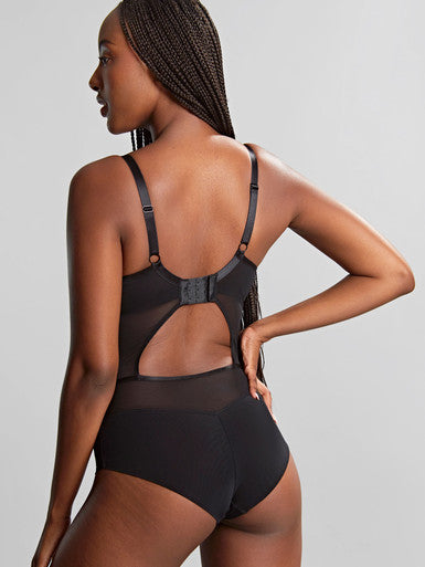 PANACHE - TANGO ESSENCE OBSIDIAN PLUNGE BODYSUIT