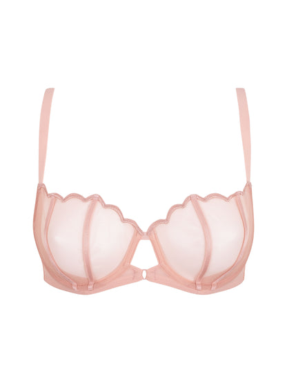 GOSSARD - OBSESSION NON PADDED BALCONETTE BRA in Blush