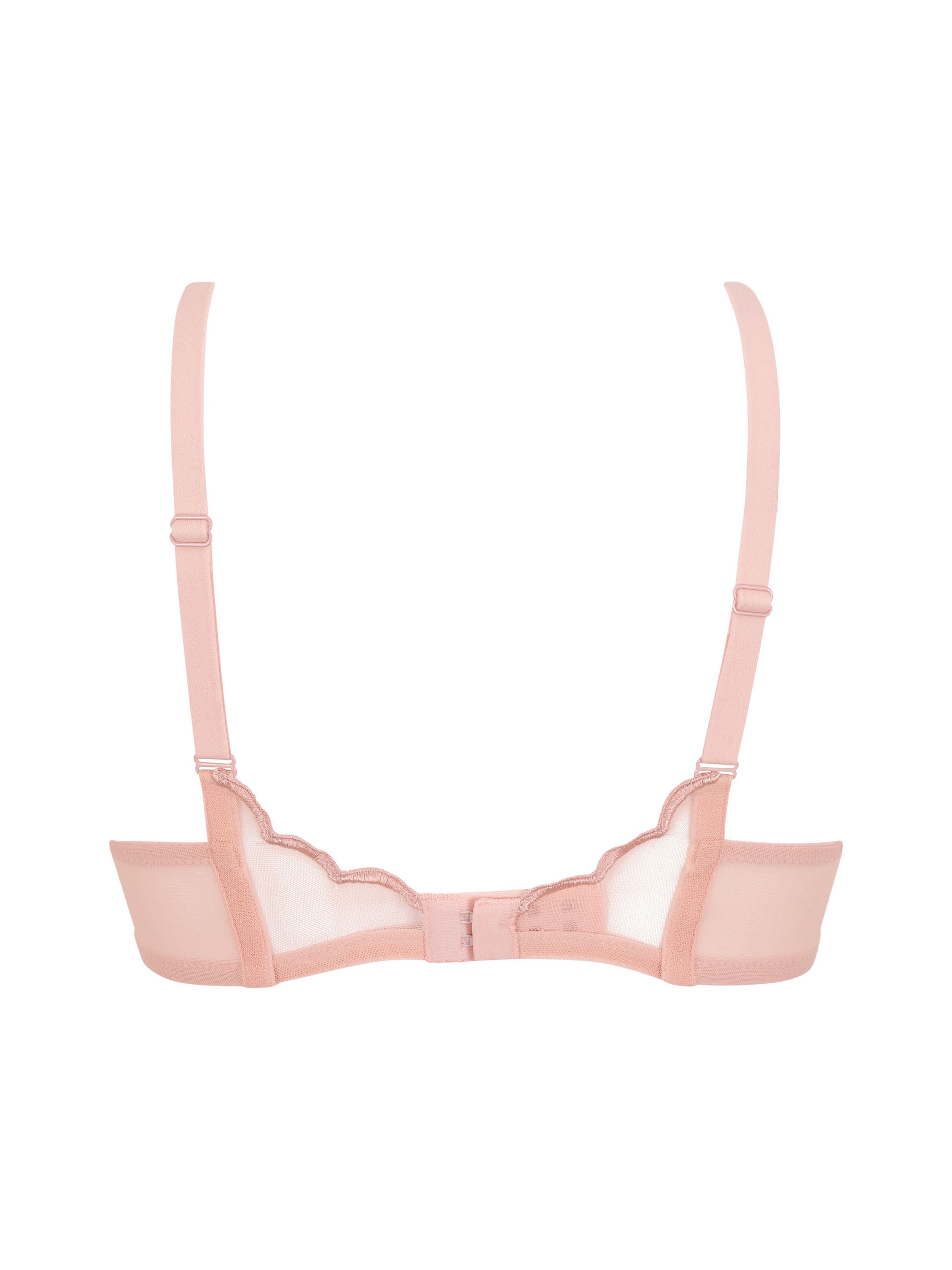 GOSSARD - OBSESSION NON PADDED BALCONETTE BRA in Blush