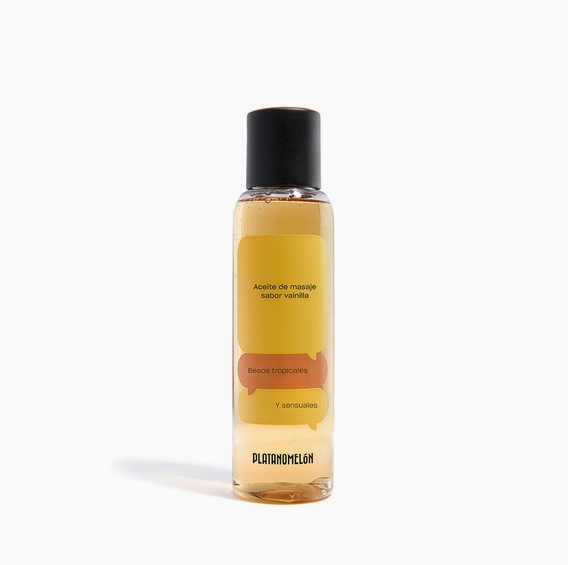 ANON SECRETS - PLATANOMELON VANILLA FLAVOURED MASSAGE OIL 100ML