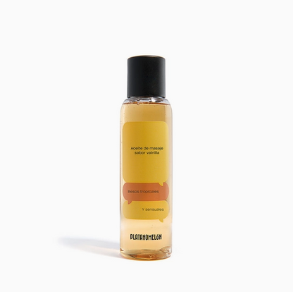 ANON SECRETS - PLATANOMELON VANILLA FLAVOURED MASSAGE OIL 100ML